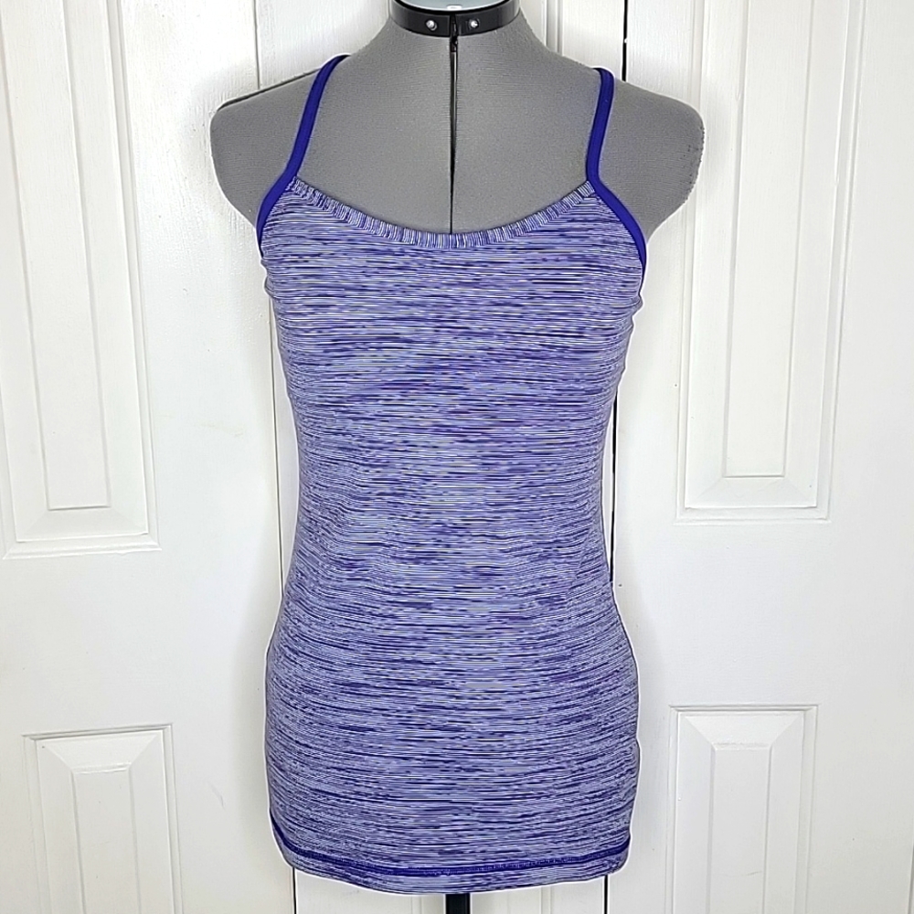 Lululemon Power Y Tank Top Size Small Purple